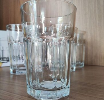Conjunto 6 Copo Bristol Transparente 200ml Vidro Drinks