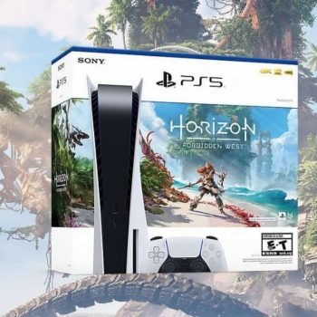 Console PlayStation 5 Edição Física 825GB + Jogo Horizon Forbidden West