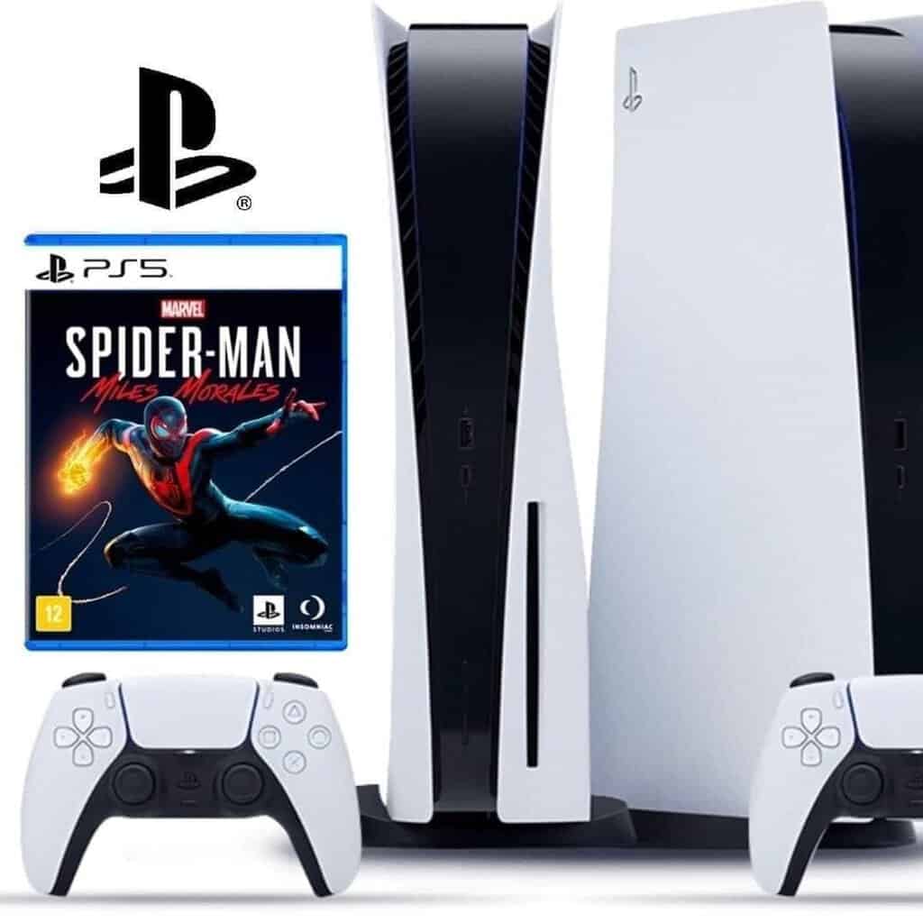 Console Playstation 5 - PS5 + Game Marvel's Spider-man: Miles