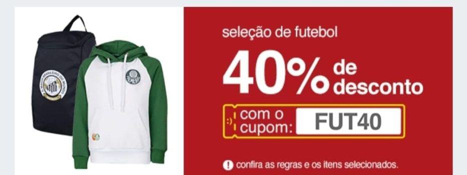 CUPOM DE 40% DE DESCONTO + SUPERCASHBACK AME