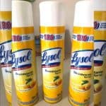 Desinfetante Spray Lysol - Flores de Lima Limão 295G