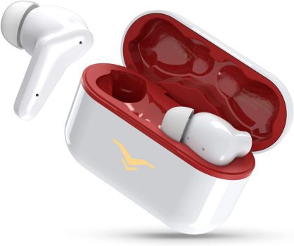 Fones de ouvido sem fio Stage Hero3 Bluetooth 5.1 com 4 microfones e som de 40ms de baixa latência, IPX5 à prova d'água para utilização em esportes e trabalho mini TWS