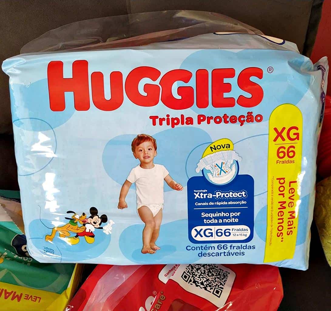 Fralda Huggies Tripla Proteção Xg - 66 Fraldas