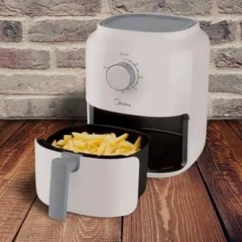 Fritadeira Elétrica Sem Óleo Air Fryer Midea FRA30B1 3 Litros Branca - 110v