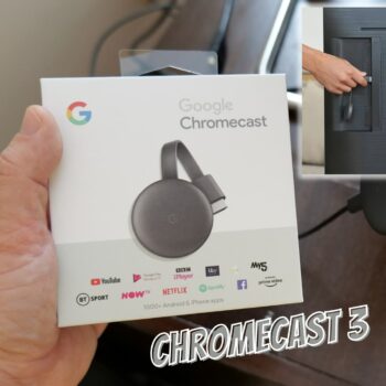 Google Chromecast 3 - Transmita seu conteúdo de onde e quando quiser | Streaming em Full HD