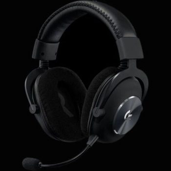 Headset Gamer Logitech G PRO X 7.1 Dolby Surround com Tecnologia Blue VO!CE Design Confortável e Durável e Drivers PRO-G 50mm