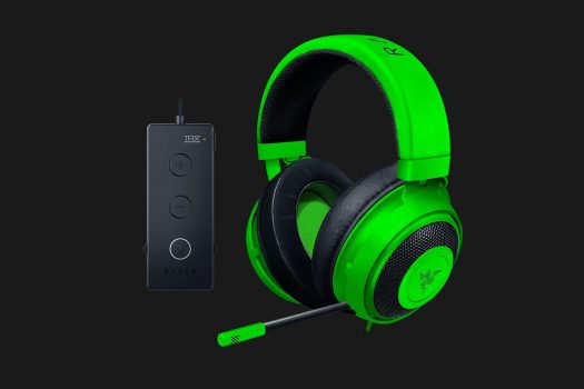 Headset Gamer Razer Kraken Tournament USB Green, Verde