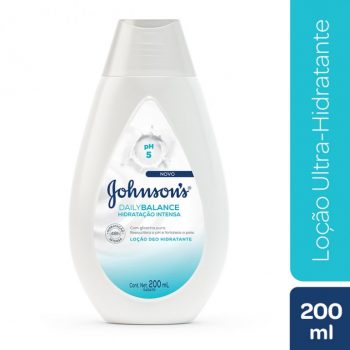 Hidratante Daily Balance JOHNSON'S Hidratação Intensa 200ml, Johnson's