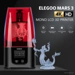 Impressora 3D Elegoo Mars 3 Cupom