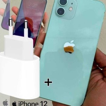 iPhone 12 Apple 64GB 6,1” - iOS + Carregador USB-C de 20W Apple Branco