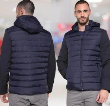 Jaqueta Broken Rules Puffer Capuz Removível Masculina