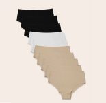 Kit 10 Calcinhas Feminina Caleçon Marisa