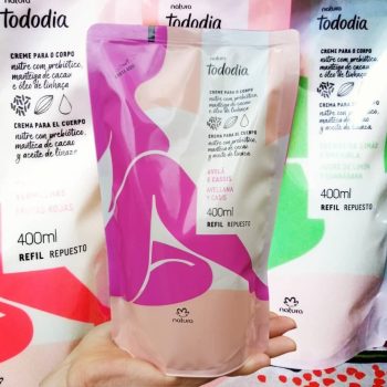 Kit com 3 Refis Hidratantes Corporais Natura Todo Dia