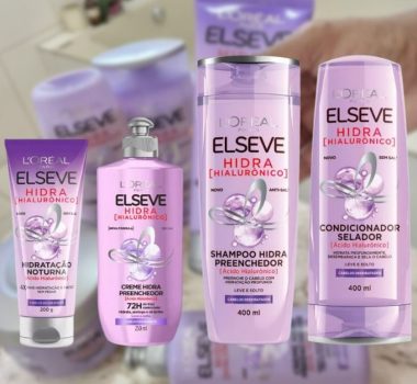 Kit Elseve Shampoo Preenchedor + Condicionador - Selador + Creme de Tratamento + Creme de Pentear