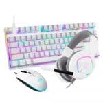 Kit Gamer Motospeed White Storm Teclado Mecanico Ck82 Rgb Switch Blue Ansi Headset G750 Rgb 71 Usb Mouse V50 4000dpi Rgb