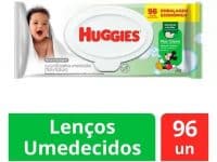 Lenços Umedecidos Huggies Max Clean - 96 lenços