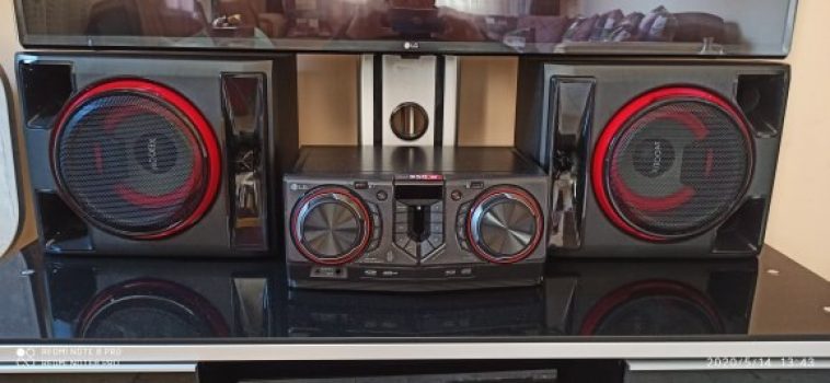 LG Xboom Mini System CL65 Preto, CL65-AB.ABRALLK