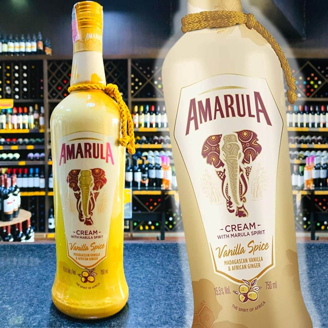 Licor Amarula Vanilla - 15,5% de Alcoólico, Spice, Teor Promotop Garrafa 750ml