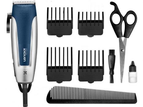 Máquina de Cortar Cabelo Lenoxx Max Style - 4 Níveis de Altura 1 Velocidade