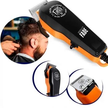Máquina De Corte Ga.Ma Barber Series Absolute Smooth 127V, GAMA Italy, BECCP0000000562, Preto/Laranja