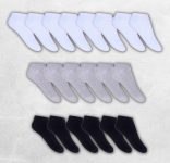 Meia Masculina Kit 10 Pares Cano Soquete Sport Algodão