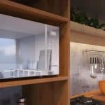 Micro-ondas Brastemp 32 Litros cor cinza espelhado com Menu Gourmet - BMS46AR