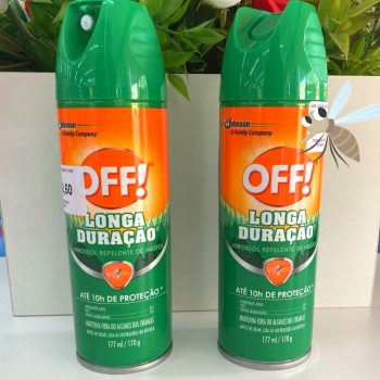 Off Repelente Longa Duração Aerossol 177ml, Off