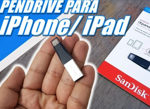 Pendrive SanDisk Ixpand Mini para Iphone e Ipad USB3.0, 32GB