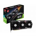 Placa de Vídeo MSI NVIDIA GeForce RTX 3070 Gaming Trio Plus, 8GB, LHR, RGB, DLSS, Ray Tracing - GeForce RTX 3070 GAMING TRIO PLUS 8G LHR