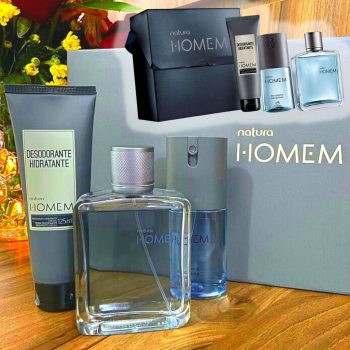 Presente Natura Homem Completo Com Caixa