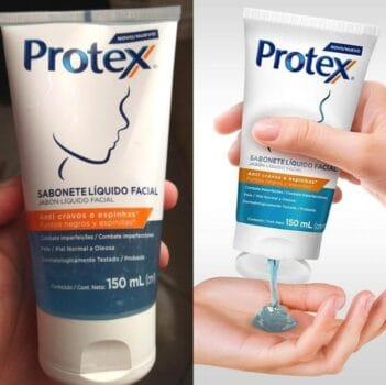 Sabonete Líquido Facial Protex Anti Cravos E Espinhas 150Ml
