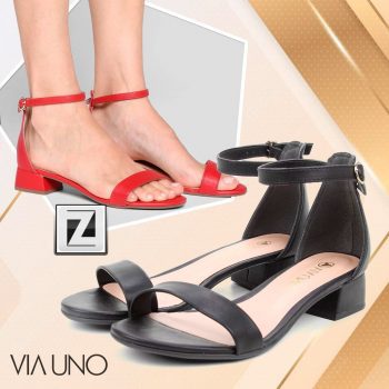 Sandália Via Uno Salto Grosso Feminina