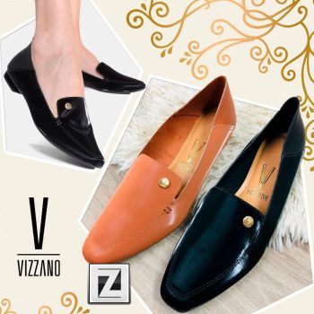 Sapatilha Vizzano Loafer Bico Quadrado Feminina