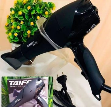 Secador de Cabelos Taiff Easy Motor AC Profissional 1700W – Preto