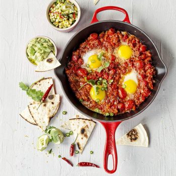 Skillet Redonda com Alça Signature, 23cm, Vermelho, Ferro Fundido, Le Creuset
