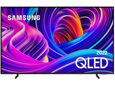 Smart TV Samsung 55" QLED 4K 55Q60B 2022 Tecnologia de Pontos Quânticos Som em Movimento