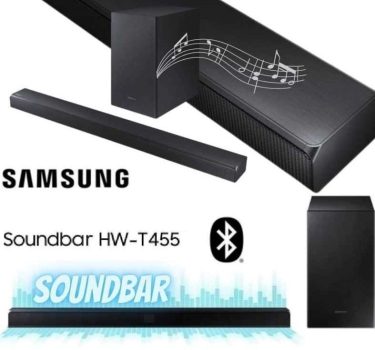 SOUNDBAR SAMSUNG HW-A455/ZD 300W RMS