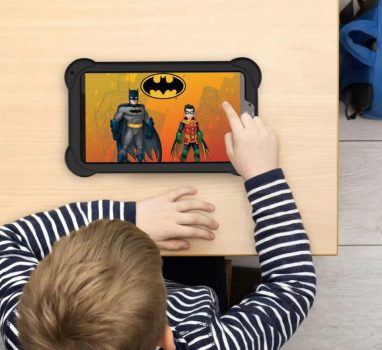 Tablet Philco Batman com Tela 7", 16GB, 3G, Wi-fi, Câmera 2MP, Android 9 GO e Processador Quad Core - Cinza/Preto