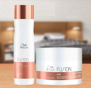 Wella Professionals Fusion Kit Shampoo + Máscara