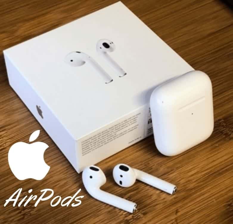 Airpods Apple com Estojo de Recarga Bluetooth Branco MV7N2BE