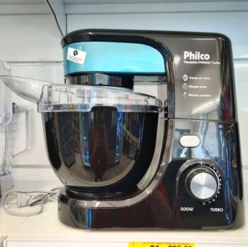 Batedeira Planetária Philco 500W - PHP500 Turbo 11 Velocidades