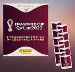 Blister Cartela C/ 10 Envelopes de Figurinhas da Copa Do Mundo Qatar 2022