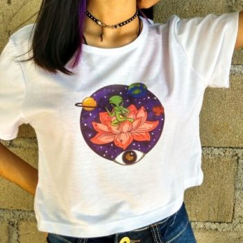 Blusa Blusinha Cropped Tshirt Camiseta Feminina