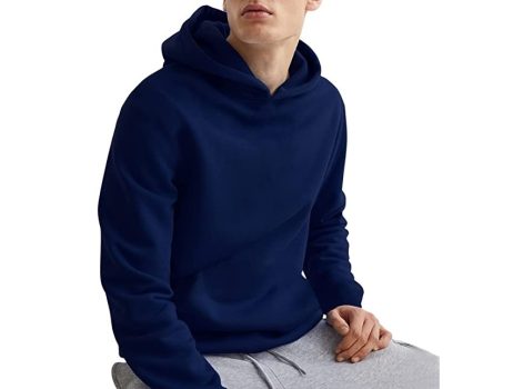 Blusa de Moletom Básica com Capuz Confortável Estilosa