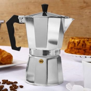 Cafeteira Manual Italiana Alumínio 6 Xícaras 300ml Brinox