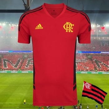 Camisa de Treino do Flamengo Comissao adidas - Masculina