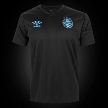 Camisa Grêmio Black Edição Limitada 21/22 s/n° Torcedor Umbro Masculina - Preto