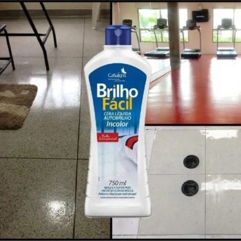 Cera Líquida Para Pisos Brilho Fácil Incolor 750Ml