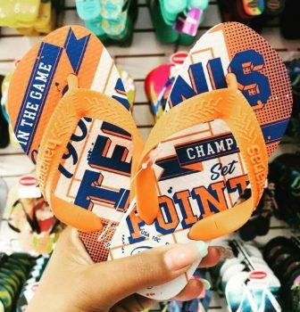 Chinelo Athletic, Havaianas, meninos
