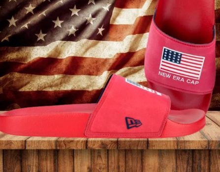 Chinelo Slide New EUA Masculino – Vermelho